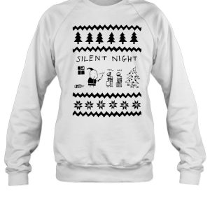 Silent Night Xmas shirt 4