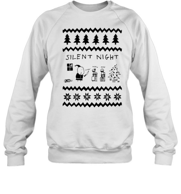 Silent Night Xmas shirt