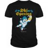 Ski Opening 2022 Beer Drinking Snowman Apres Ski T-Shirt