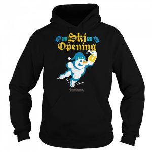 Ski Opening 2022 Beer Drinking Snowman Aprs Ski T Shirt B0BHHVPRMX 5