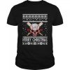Skull Atlanta Braves Est 1871 Merry Christmas shirt
