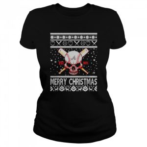 Skull Atlanta Braves Est 1871 Merry Christmas shirt