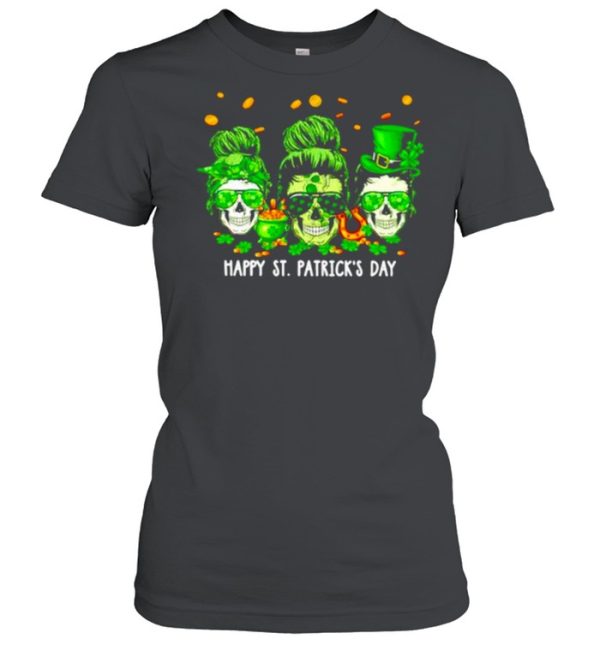 Skull Happy St Patricks Day shirt