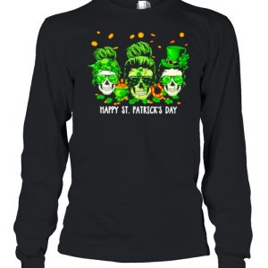 Skull Happy St Patricks Day shirt 3