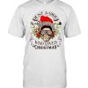 Skull Santa Hat Leopard Just A Girl Who Loves Christmas Sweatshirt