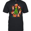 Sloth around Christmas tree shirt