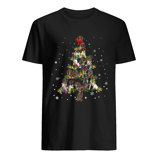 Small Munsterlander Christmas Tree T-Shirt Small Munsterlander Christmas Tree T-Shirt