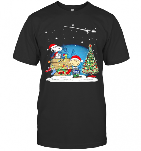 Snoopy And Charlie Brown Merry Christmas T-Shirt Snoopy And Charlie Brown Merry Christmas T-Shirt