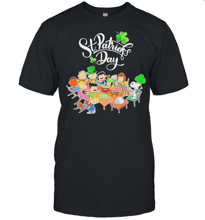 Snoopy And Friends Party Happy St Patrick’s Day Shirt Snoopy And Friends Party Happy St Patrick’s Day Shirt