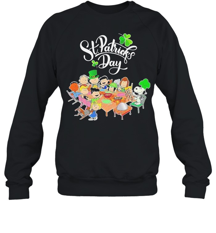Snoopy And Friends Party Happy St Patrick’s Day Shirt Snoopy And Friends Party Happy St Patrick’s Day Shirt