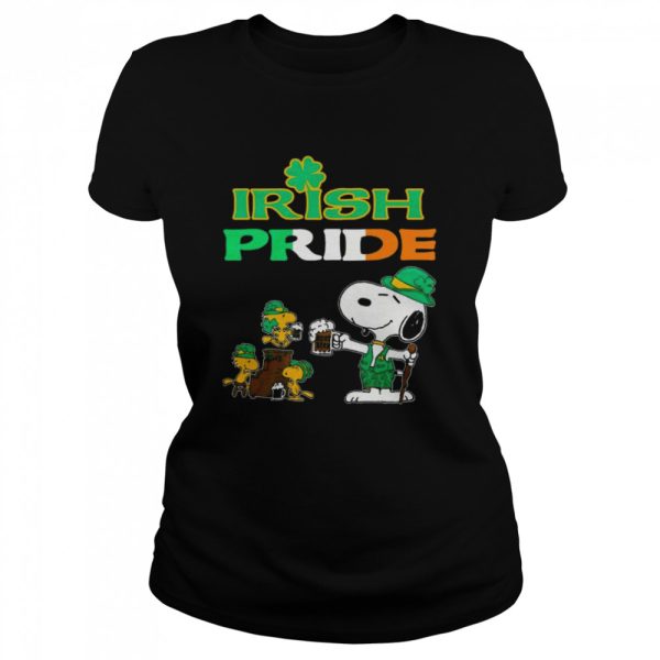 Snoopy And Woodstocks Beer Irish Pride Happy St Patrick’s Day shirt