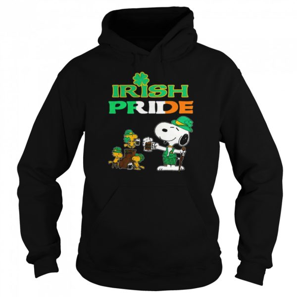 Snoopy And Woodstocks Beer Irish Pride Happy St Patrick’s Day shirt