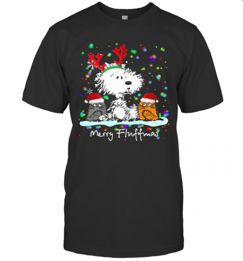 Snoopy Cat Merry Fluffmas Christmas T-Shirt Snoopy Cat Merry Fluffmas Christmas T-Shirt