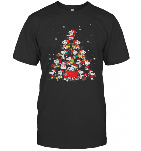 Snoopy Christmas Tree T-Shirt Snoopy Christmas Tree T-Shirt