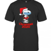 Snoopy Face Mask Christmas 2020 T-Shirt