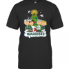 Snoopy The Peanuts Hawaii Rainbow Warriors Christmas T-Shirt