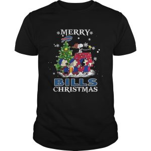 Snoopy merry Buffalo Bills Christmas shirt