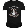 Snowman Autism It’s Cool To Be Different Merry Christmas Xmas Shirt