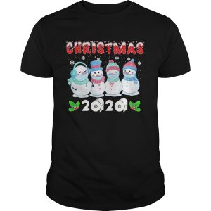 Snowman Face Make Christmas 2020 shirt