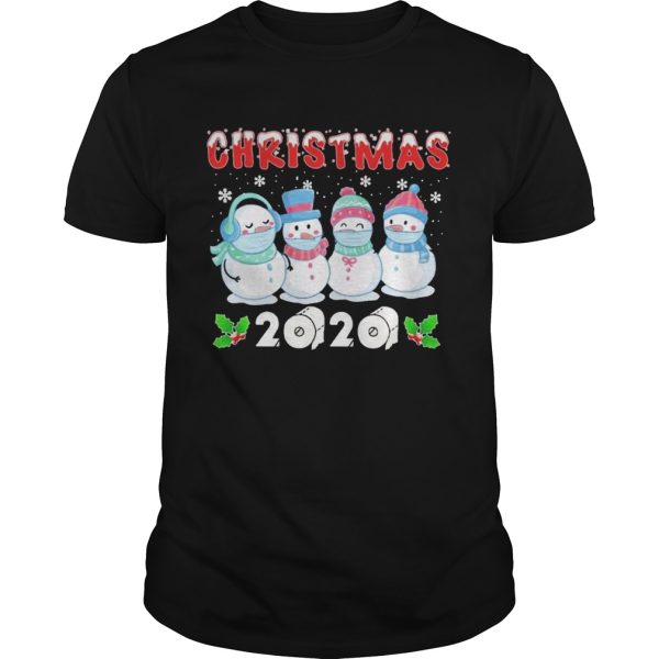 Snowman Face Make Christmas 2020 shirt