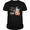 Snowman I Love Being A Para Christmas Sweater Shirt