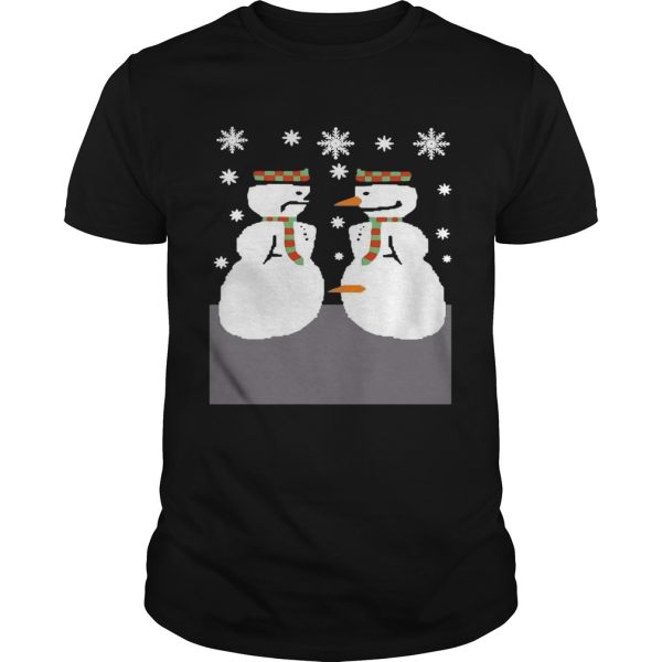 Snowman Nose Thief Ugly Christmas