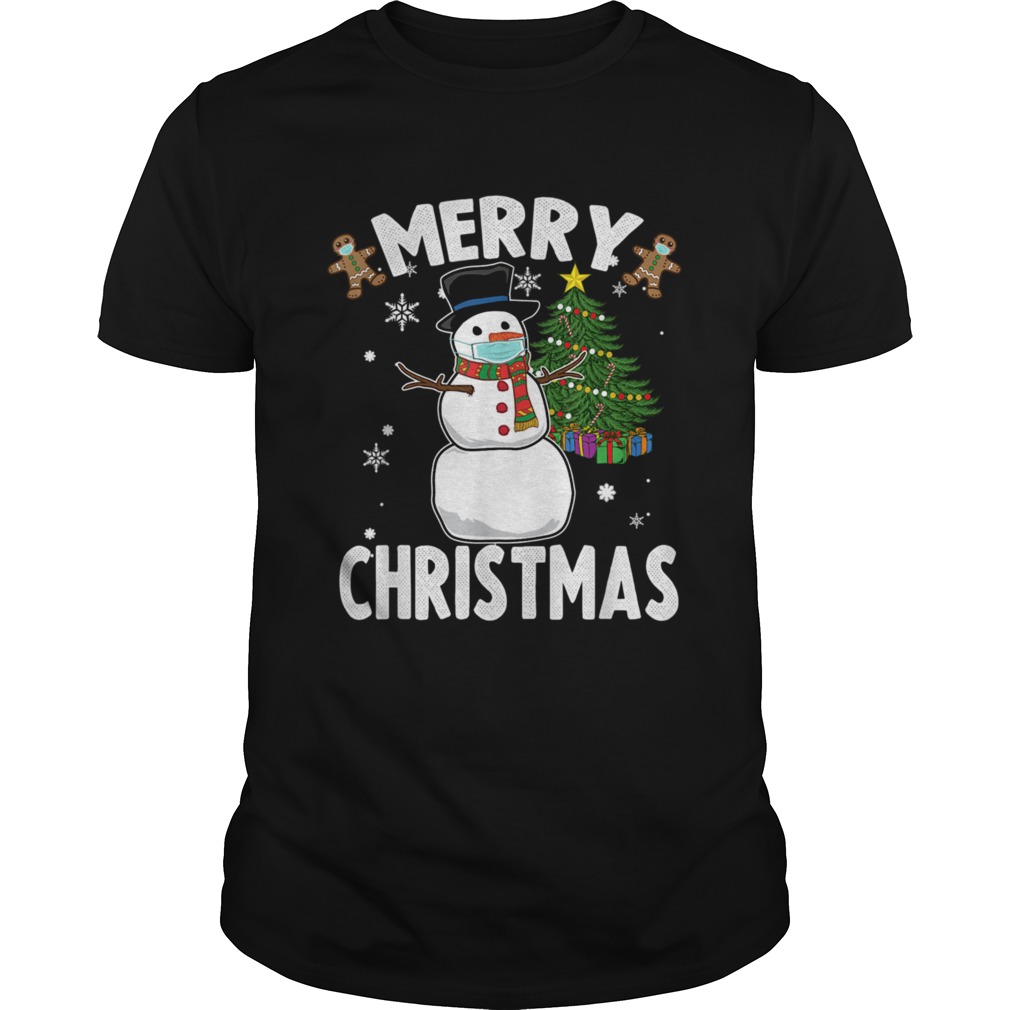 Snowman Wearing Mask Christmas 2020 shirt Snowman Wearing Mask Christmas 2020 shirt