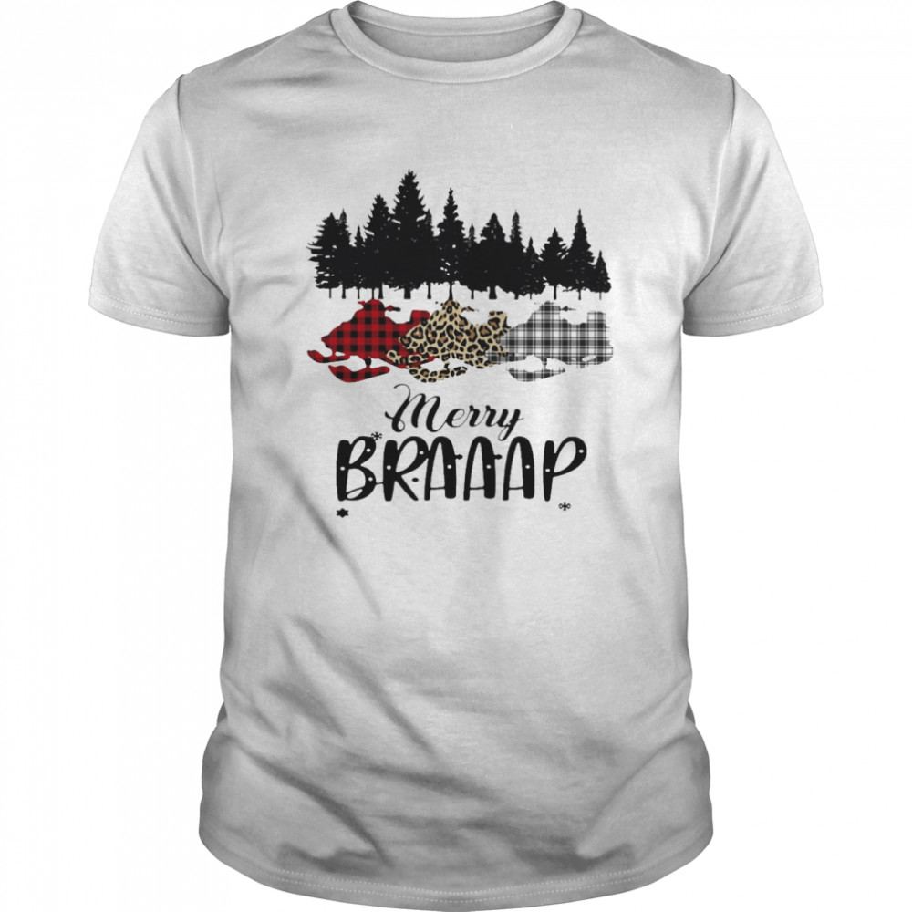 Snowmobile Merry Braaap shirt Snowmobile Merry Braaap shirt