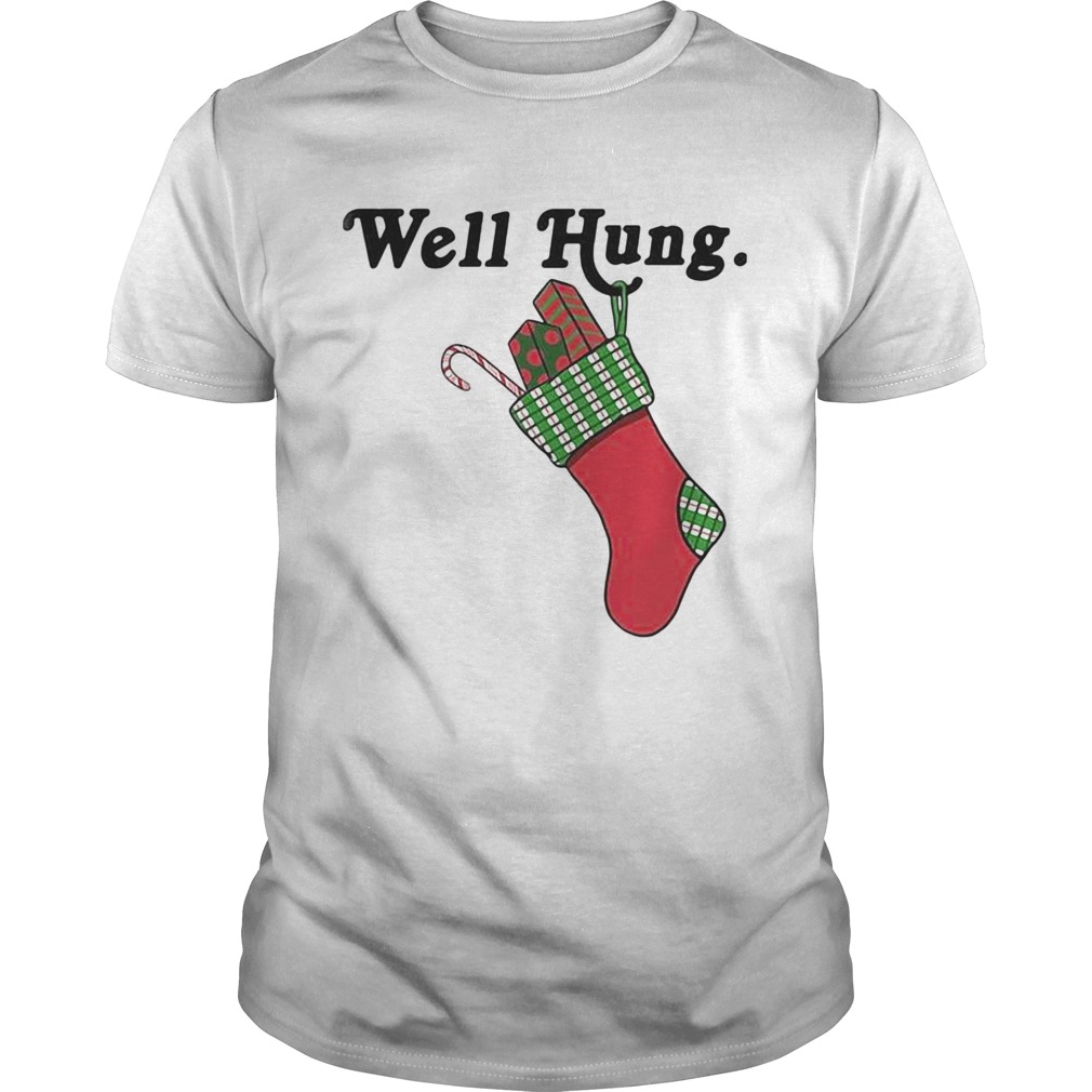 Sock Well Hung Christmas shirt Sock Well Hung Christmas shirt