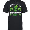 St Patrick’s Day 2 Years Old Birthday Boy 2nd Birthday Shirt