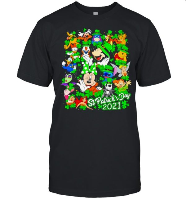 St Patrick Day 2021 Disney Shirt
