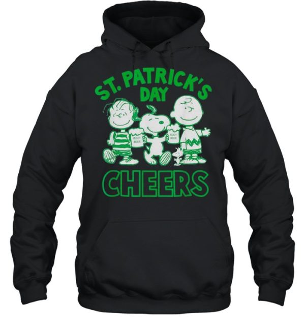 St Patricks Day Cheers Snoopy Charlie shirt