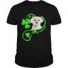 St Patricks Day Lucky Mom White Maltese Shirt