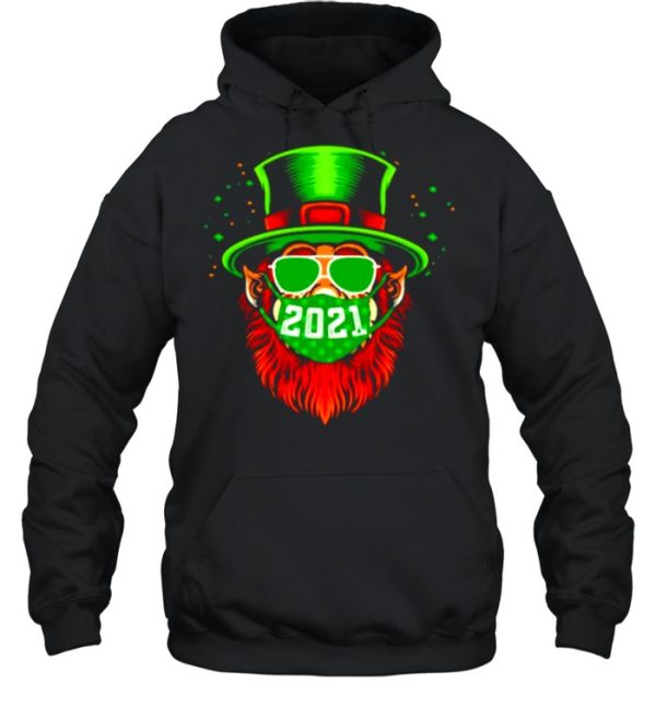 St Patricks day Leprechaun mask 2021 shirt