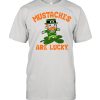St patricks day mustaches are lucky shirt