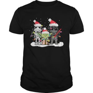 Star War Baby Yoda Darth Vader Christmas shirt