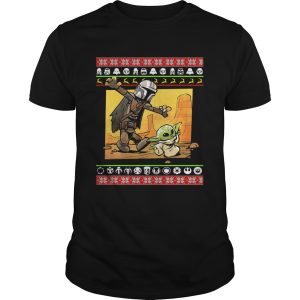 Star Wars Stormtrooper And Baby Yoda Christmas