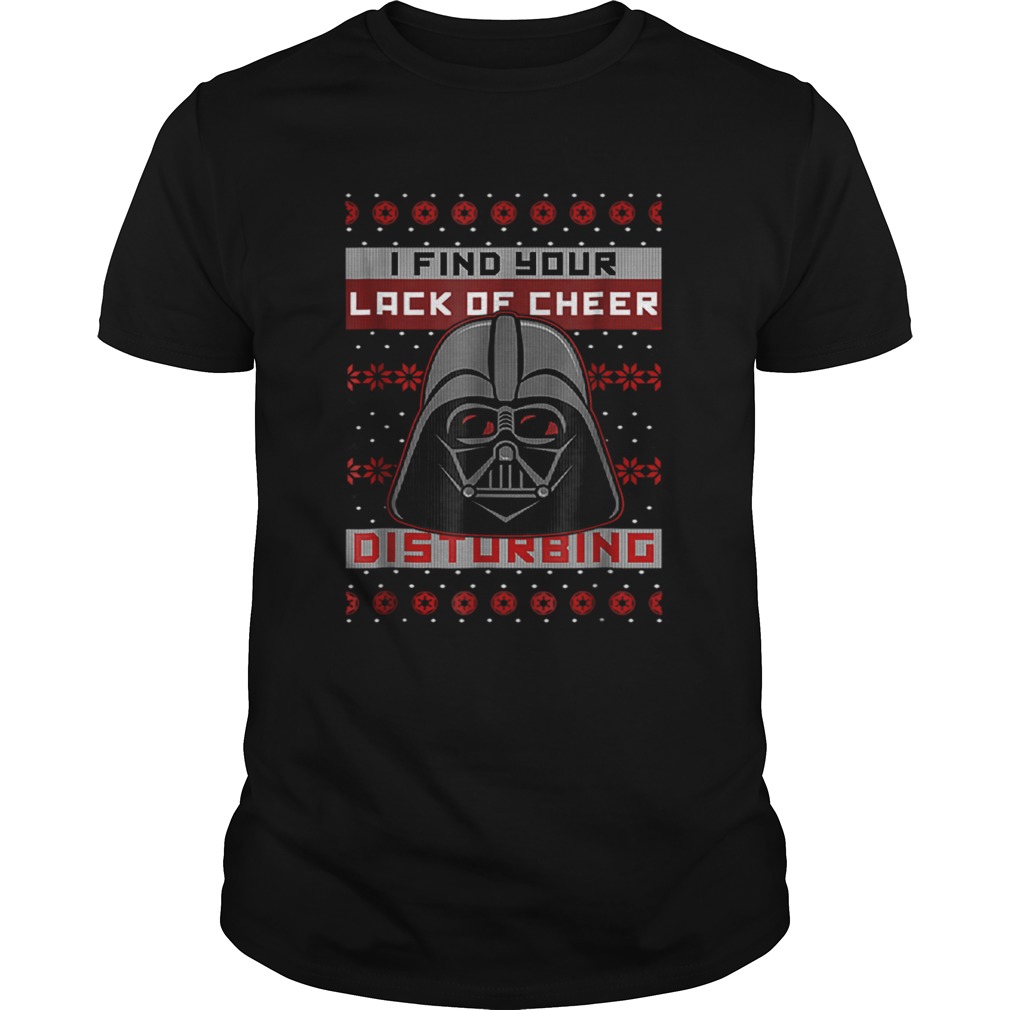 Star Wars Vader Lack Of Cheer Ugly Christmas shirt Star Wars Vader Lack Of Cheer Ugly Christmas shirt
