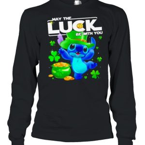 Stitch May The Luck Be With You Patrick Day Shirt 3