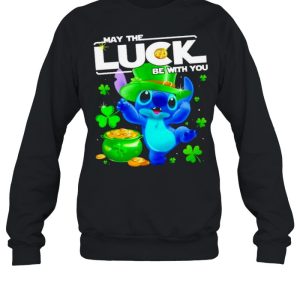 Stitch May The Luck Be With You Patrick Day Shirt 4