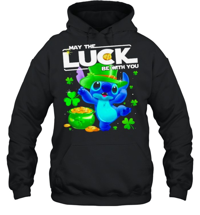 Stitch May The Luck Be With You Patrick Day Shirt Stitch May The Luck Be With You Patrick Day Shirt