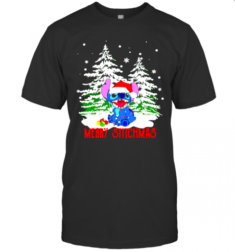 Stitch Santa Merry Stitchmas Christmas T-Shirt Stitch Santa Merry Stitchmas Christmas T-Shirt