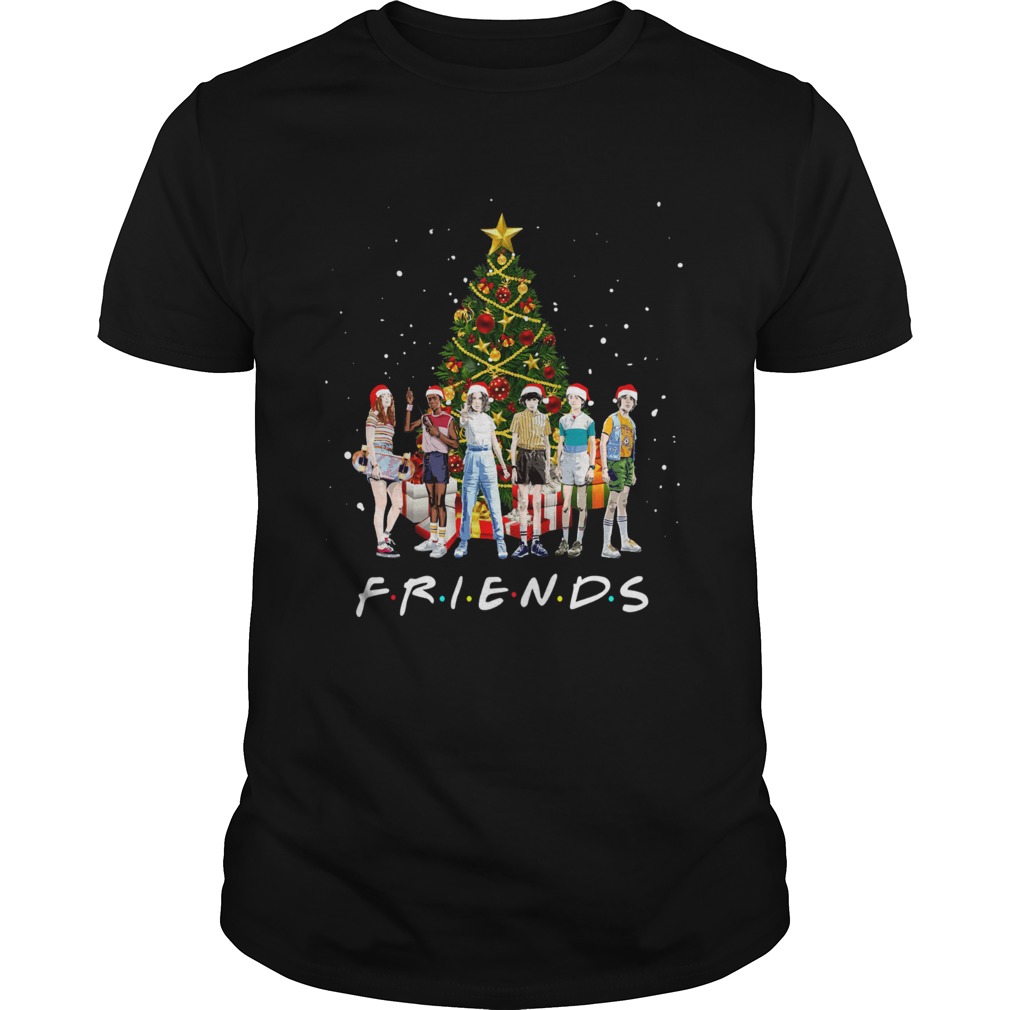 Stranger Things Characters Friends Christmas Tree shirt Stranger Things Characters Friends Christmas Tree shirt