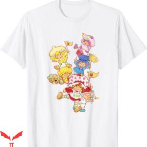 Strawberry Shortcake T-Shirt Cheering Friends Group Trending