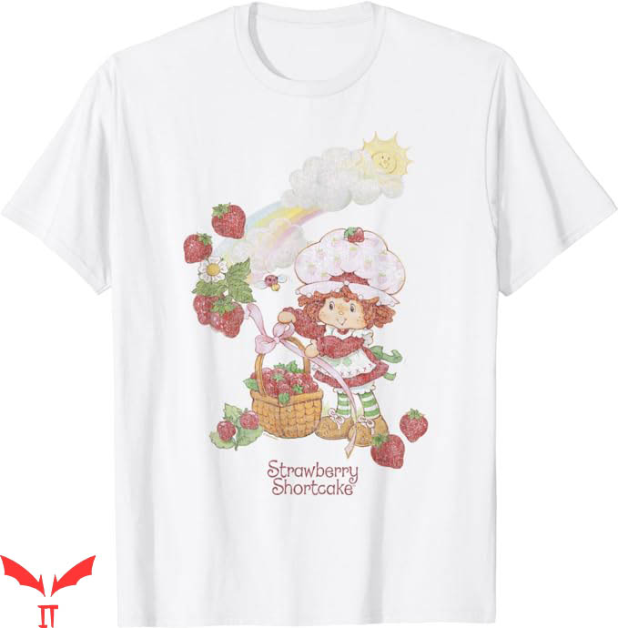 Strawberry Shortcake T-Shirt Rainbow Full Berry Trending Strawberry Shortcake T-Shirt Rainbow Full Berry Trending