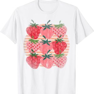 Strawberry Shortcake T-Shirt Retro Red Berry Fruit Trending