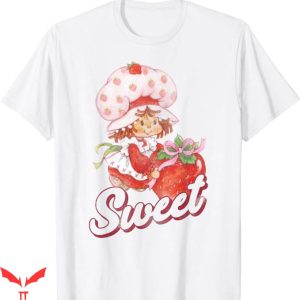 Strawberry Shortcake T-Shirt Vintage Sweet Portrait T-Shirt