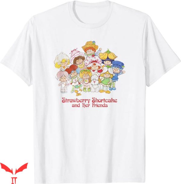 Strawberry Shortcake T-Shirt With Her Friends T-Shirt