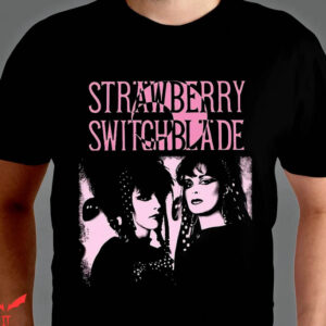 Strawberry Switchblade T-Shirt Famous Band T-Shirt Trending