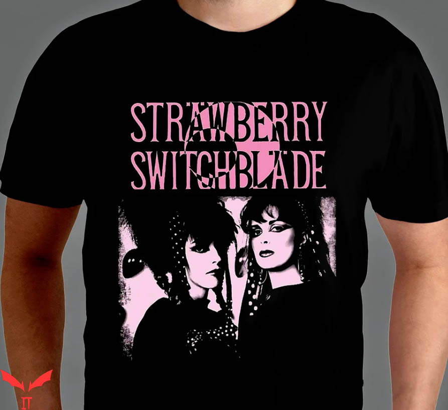 Strawberry Switchblade T-Shirt Famous Band T-Shirt Trending Strawberry Switchblade T-Shirt Famous Band T-Shirt Trending